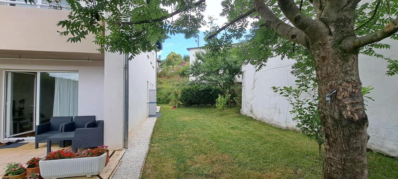 Appartement Lumineux T3 Avec Jardin Privatif A Hendaye - Parking Et Wif Gratuit ภายนอก รูปภาพ